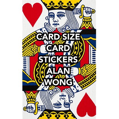 Card Stickers by Alan Wong - Poker Size - Brown Bear Magic Shop