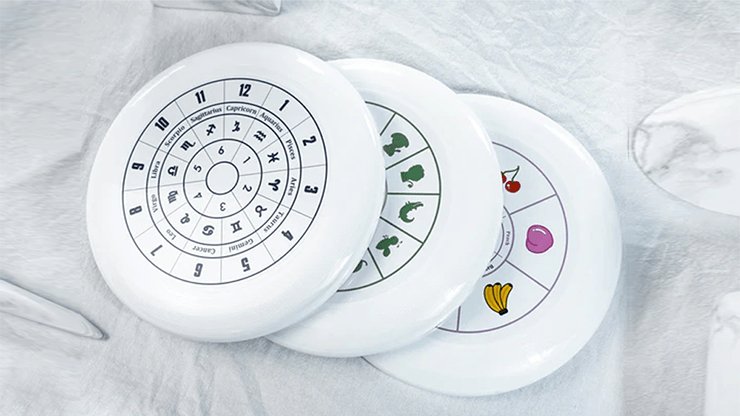 Cesaral Mental Frisbee by PITATA - Brown Bear Magic Shop