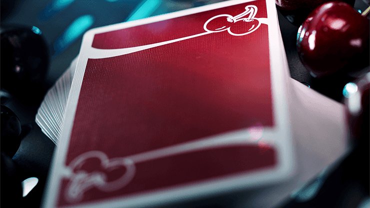 Cherry Casino (Reno Red) Playing Cards By Pure Imagination Projects - Brown Bear Magic Shop