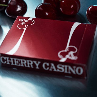 Cherry Casino (Reno Red) Playing Cards By Pure Imagination Projects - Brown Bear Magic Shop