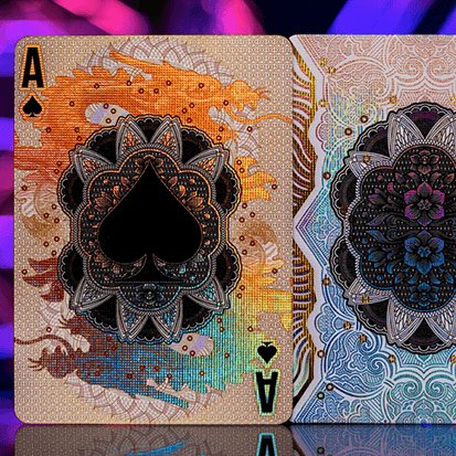 Chinese Legal Tender Playing Cards by Kings Wild - Brown Bear Magic Shop