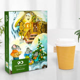 Christmas with friends, 90 wooden puzzles - DaVICI - Brown Bear Magic Shop