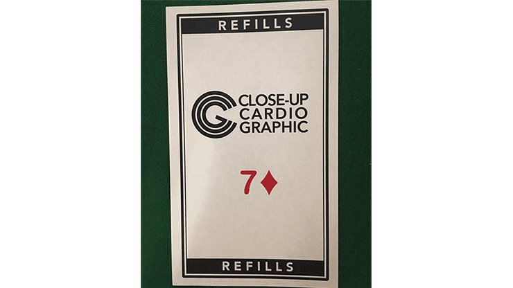 Close-up Cardiographic 9H by Martin Lewis - Brown Bear Magic Shop