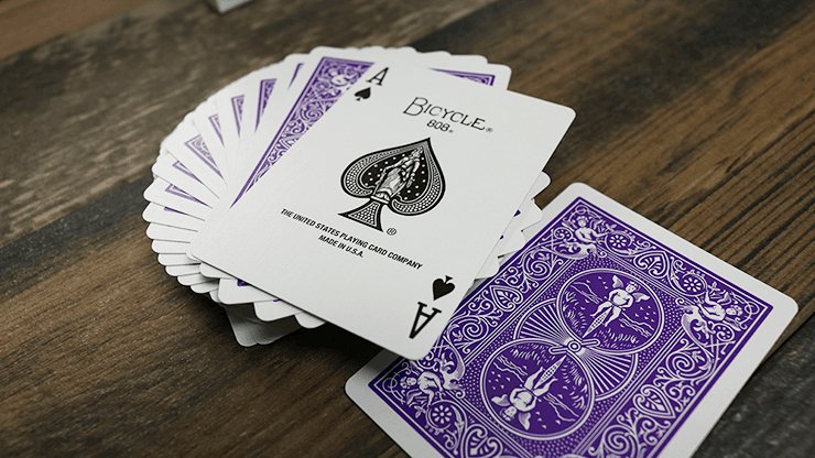 Back of bicycle playing cards shop