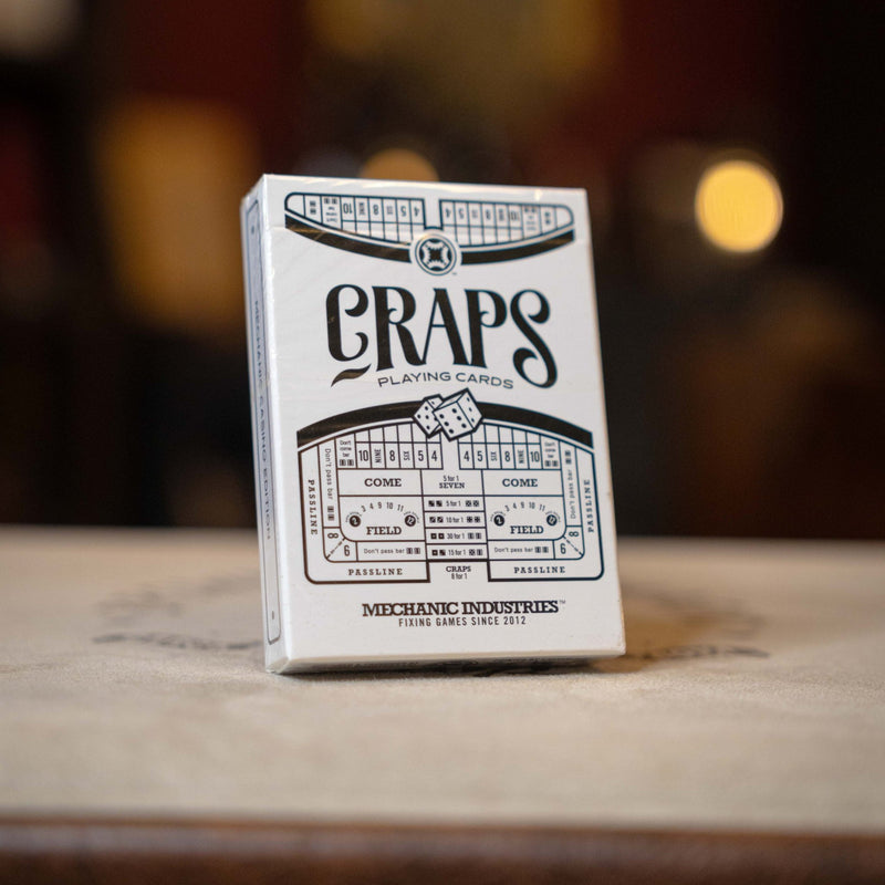 Craps Playing Cards by Mechanic Industries - Brown Bear Magic Shop