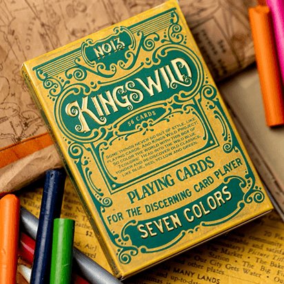Crayon Playing Cards by Kings Wild Project - Brown Bear Magic Shop