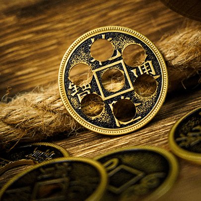 Crazy Chinese Coins by Artisan Coin & Jimmy Fan - Brown Bear Magic Shop
