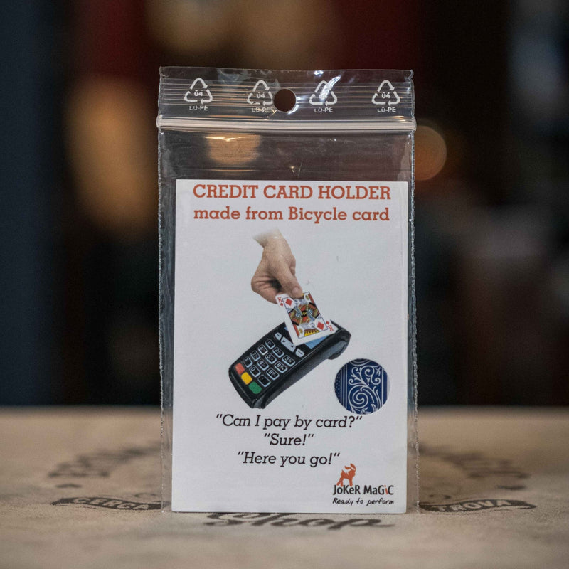Credit Card Holder by Joker Magic - Brown Bear Magic Shop