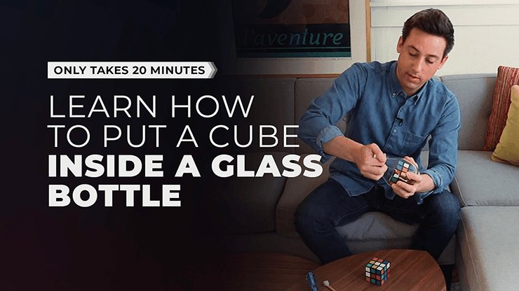 Cube in Bottle Project (Gimmicks and Online Instructions) by Taylor Hughes and David Stryker - Brown Bear Magic Shop