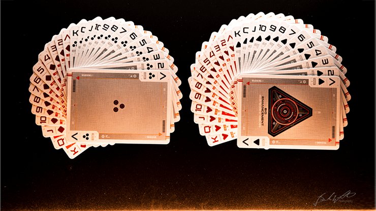 Cyberware Playing Cards - ROUGE - Brown Bear Magic Shop