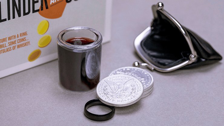 Cylinder and Coins by Joshua Jay - Brown Bear Magic Shop