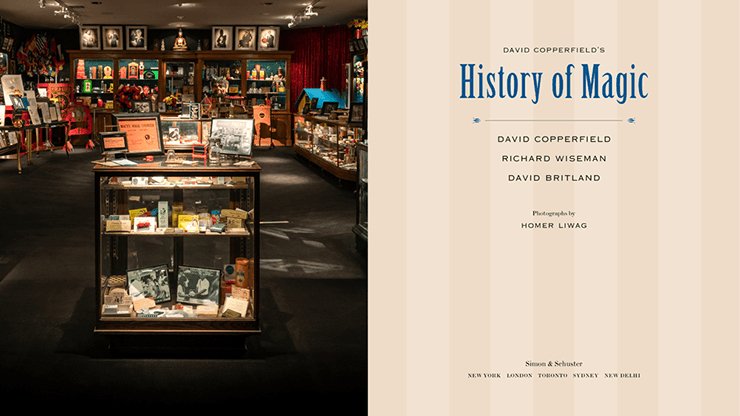 David Copperfield's History of Magic by David Copperfield, Richard Wiseman and David Britland - Brown Bear Magic Shop