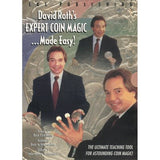 David Roth Expert Coin Magic Made Easy (3 Vol. set) video DOWNLOAD - Brown Bear Magic Shop