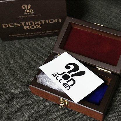 DESTINATION BOX by Jon Allen - Brown Bear Magic Shop