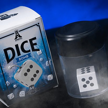 DICE BOMB by Apprentice Magic - Brown Bear Magic Shop