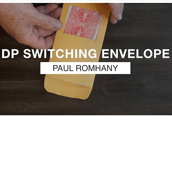 DP SWITCHING ENVELOPE by Paul Romhany - Brown Bear Magic Shop