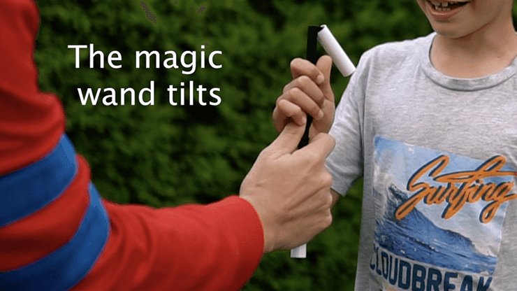 DROPPING WAND by Mago Rigel & Twister Magic - Brown Bear Magic Shop