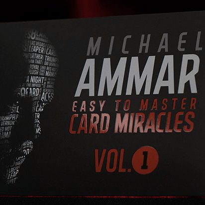 Easy to Master Card Miracles Volume 1 by Michael Ammar - Brown Bear Magic Shop