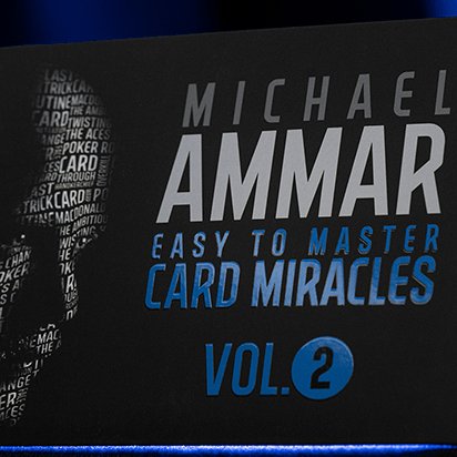 Easy to Master Card Miracles Volume 2 by Michael Ammar - Brown Bear Magic Shop