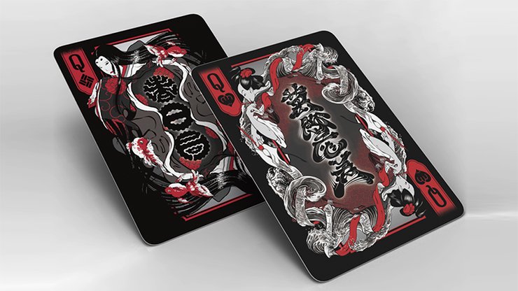 Edo Karuta (GOLD) Playing Cards - Brown Bear Magic Shop