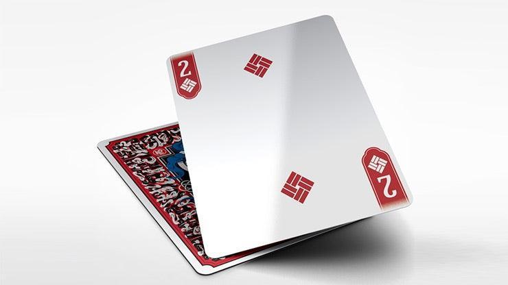Edo Karuta (Red) Playing Cards - Brown Bear Magic Shop