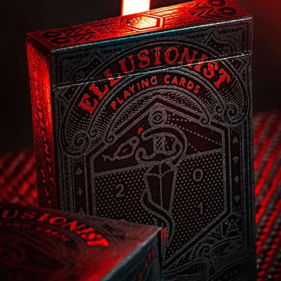 Ellusionist Deck: Black Anniversary Edition Playing Cards - Brown Bear Magic Shop