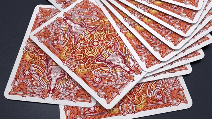 Escape Velocity (Red) Playing Cards - Brown Bear Magic Shop