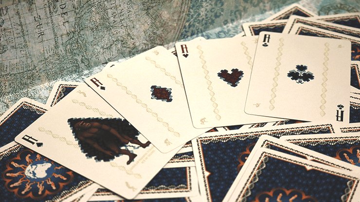 Evolution Of Mankind Playing Cards - Brown Bear Magic Shop
