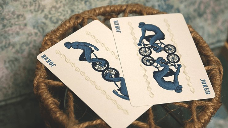 Evolution Of Mankind Playing Cards - Brown Bear Magic Shop