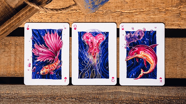 False Anchors V4 Deep Sea Playing Cards by Ryan Schlutz - Brown Bear ...