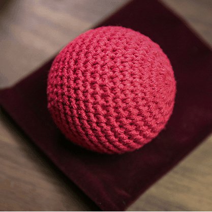Final Load Crochet Ball (Red) by TCC - Brown Bear Magic Shop