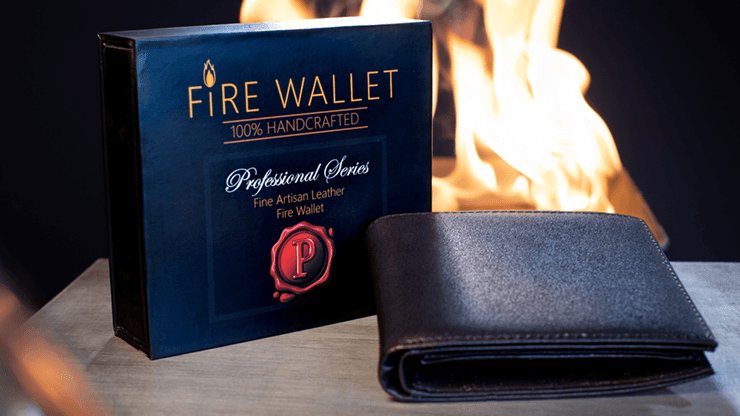 Fire Wallet by Murphy's Magic Supplies Inc. - Brown Bear Magic Shop