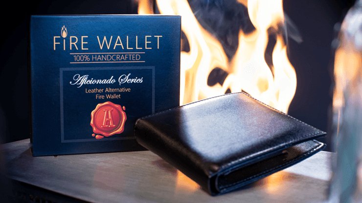 Fire Wallet by Murphy's Magic Supplies Inc. - Brown Bear Magic Shop