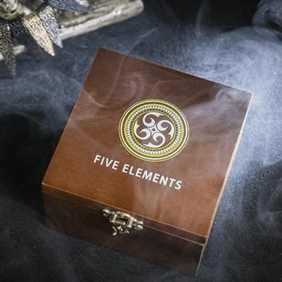 Five Elements Playing Cards Wooden Collection Set with 5 Dice by TCC - Brown Bear Magic Shop