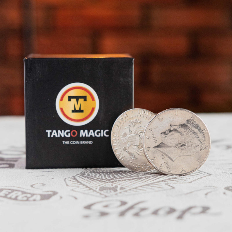 Flipper Coin Half Dollar by Tango Magic - Brown Bear Magic Shop