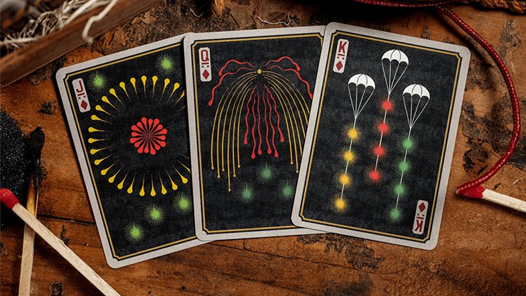 Flower of Fire Playing Cards by Kings Wild Project - Brown Bear Magic Shop