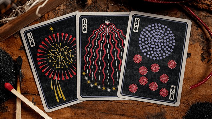 Flower of Fire Playing Cards by Kings Wild Project - Brown Bear Magic Shop