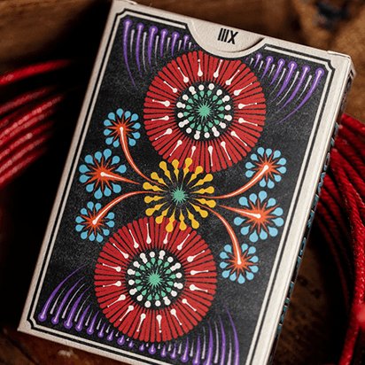 Flower of Fire Playing Cards by Kings Wild Project - Brown Bear Magic Shop
