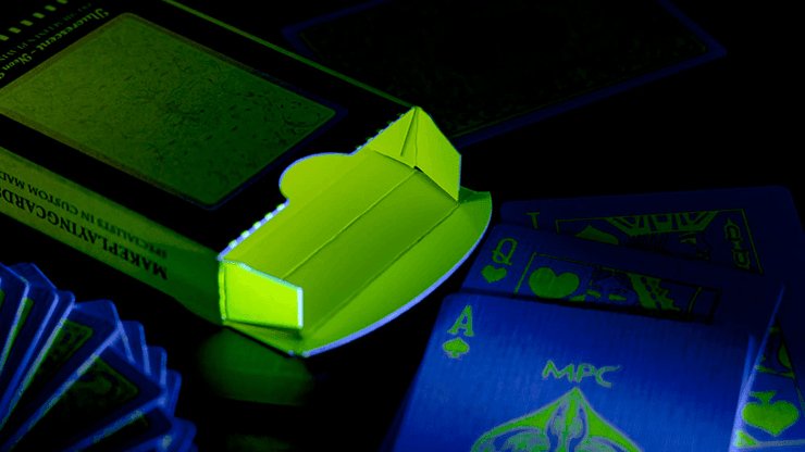 Fluorescent Playing Cards - Neon Edition - Brown Bear Magic Shop