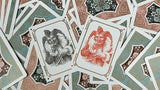 Four Continents (Blue) Playing Cards - Brown Bear Magic Shop