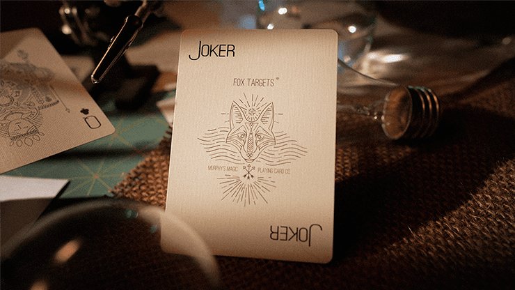 Fox Targets Playing Cards - Brown Bear Magic Shop