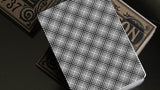 Fulton Plaid (Bourbon Brown) Playing Cards - Brown Bear Magic Shop