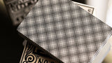 Fulton Plaid (Whisky White) Playing Cards - Brown Bear Magic Shop