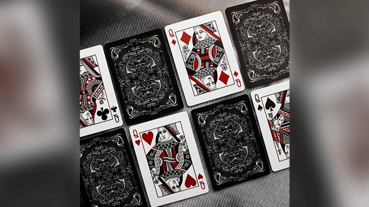 Fulton's Noir Playing Cards by Dan & Dave - Brown Bear Magic Shop