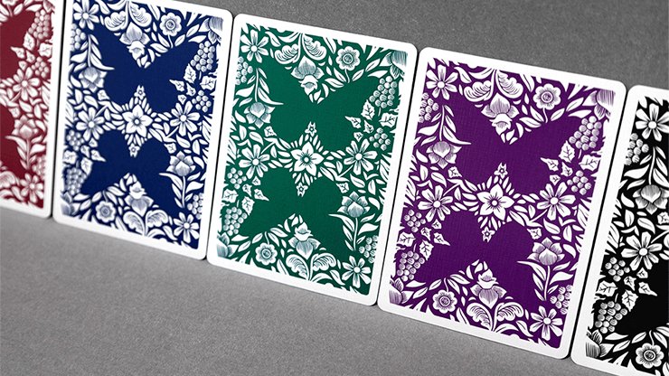Gaff Butterfly Worker Marked Playing Cards by Ondrej Psenicka - Brown Bear Magic Shop