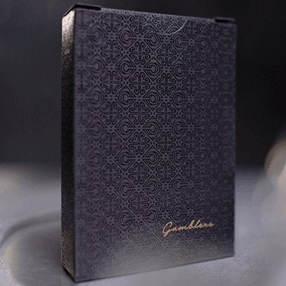 Gambler's Playing Cards (Borderless Black) by Christofer Lacoste and Drop Thirty Two - Brown Bear Magic Shop
