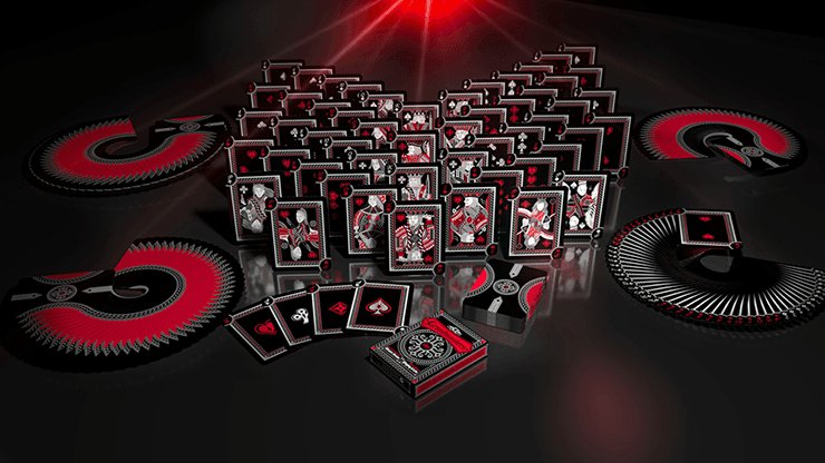 Grandmasters Black Widow Spider Edition (Standard) Playing Cards by HandLordz - Brown Bear Magic Shop
