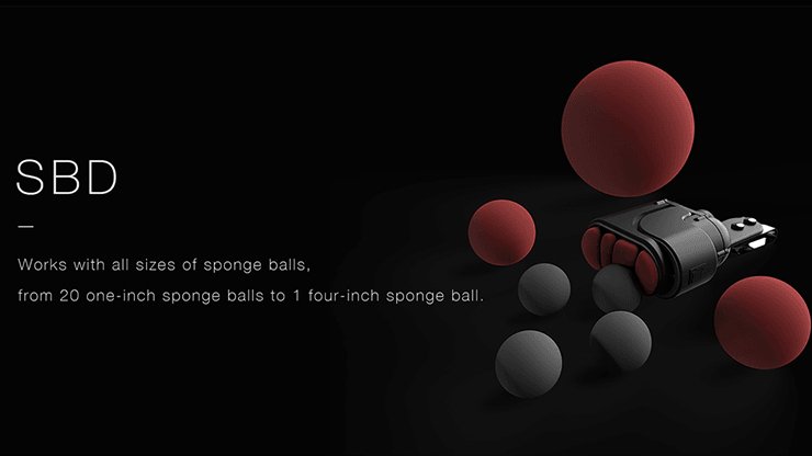 Hanson Chien Presents SBD (Sponge Ball Dropper) by Ochiu Studio - Brown Bear Magic Shop