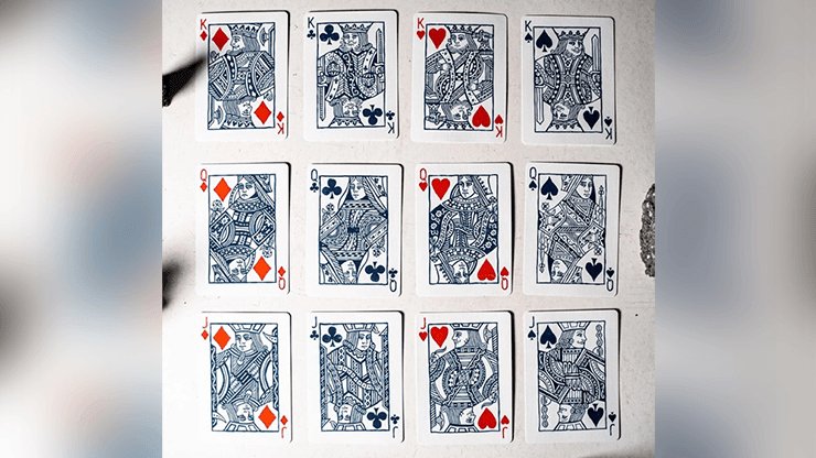 Happy Sad Playing Cards by Joker and the Thief - Brown Bear Magic Shop