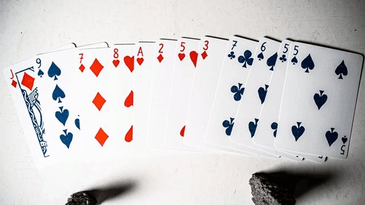 Happy Sad Playing Cards by Joker and the Thief - Brown Bear Magic Shop